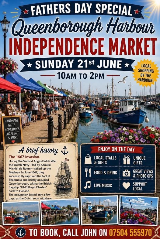 Queenborough Harbour Independence Market
